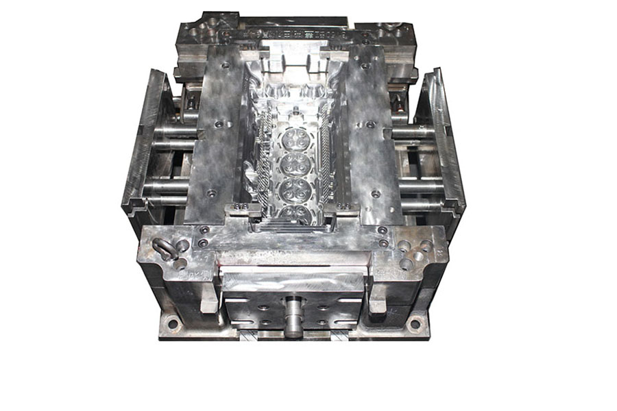 Low pressure casting mould for cylinder head